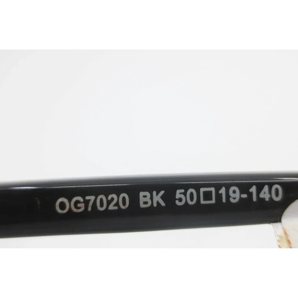 Otis + Grey OG7020 BK 50-19-140 Black Rectangular Eyeglasses Frames Womens Trend